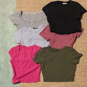 GARAGE, BRANDY, MADEWELL, COTTON ON, AND WILD FABLE tops BUNDLE